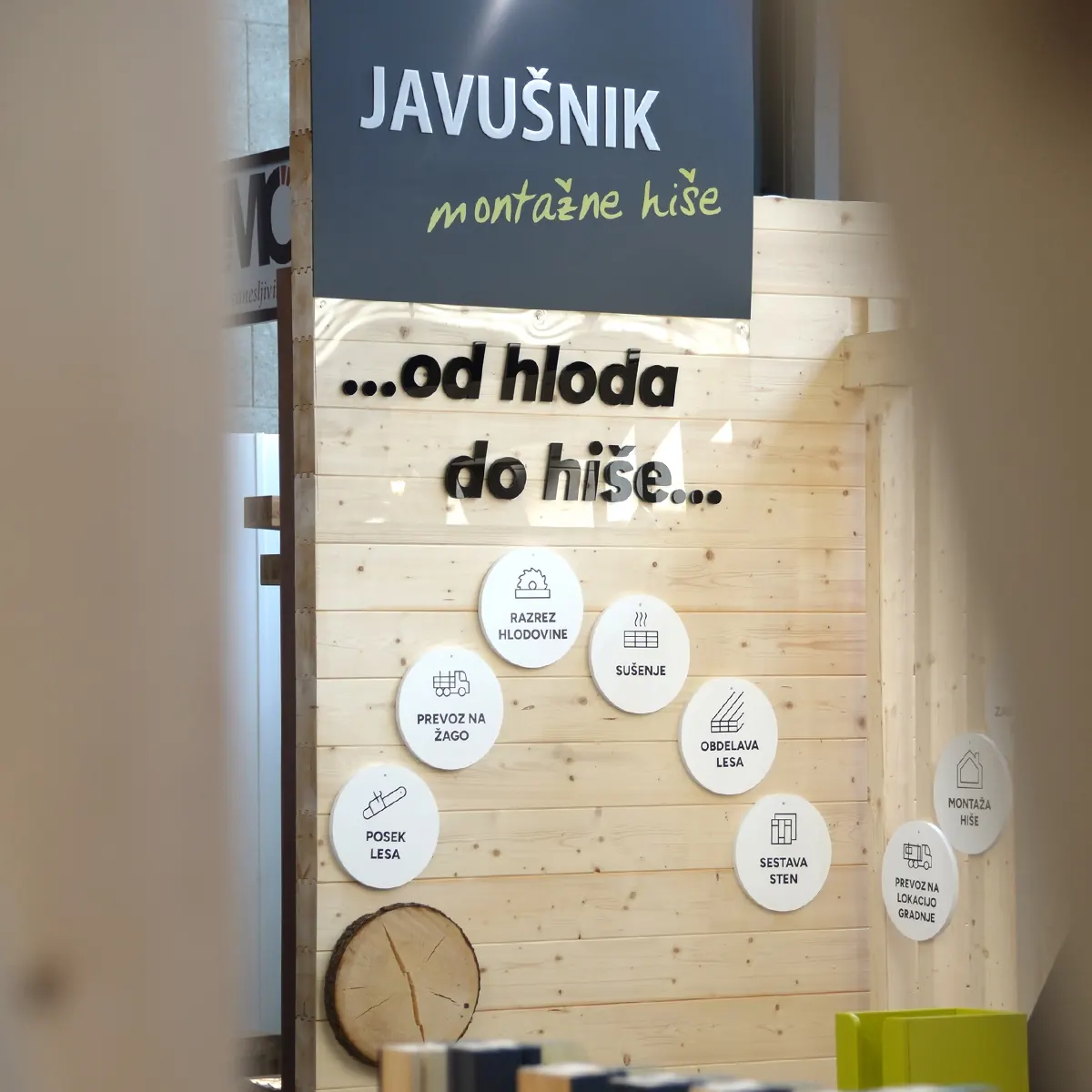 Hiše Javušnik - Trade fair stand