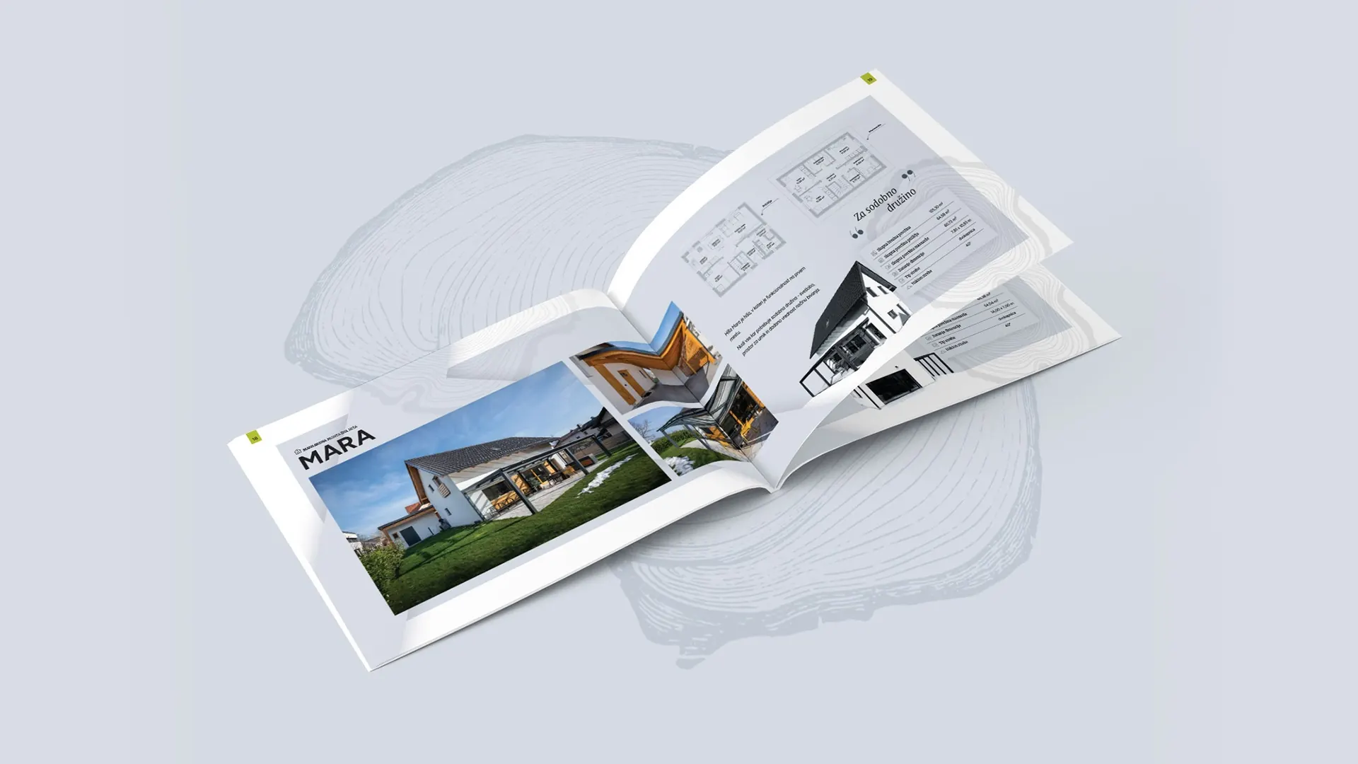 Hiše Javušnik - Catalogue and trade fair stand