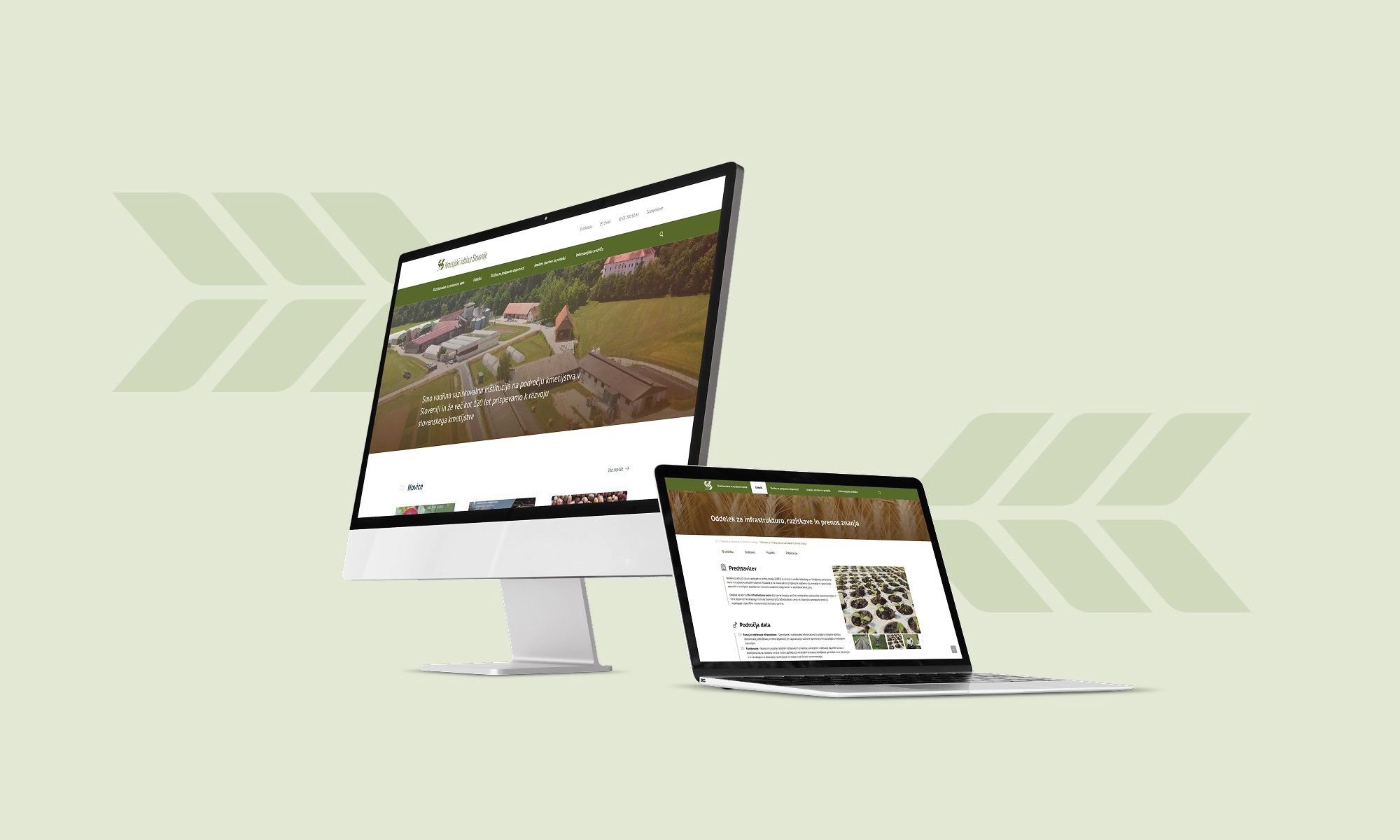 Agricultural Institute of Slovenia - Website renewal