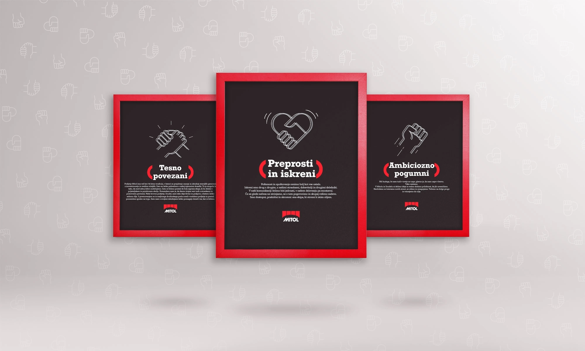 Mitol - Branding/Vrednote