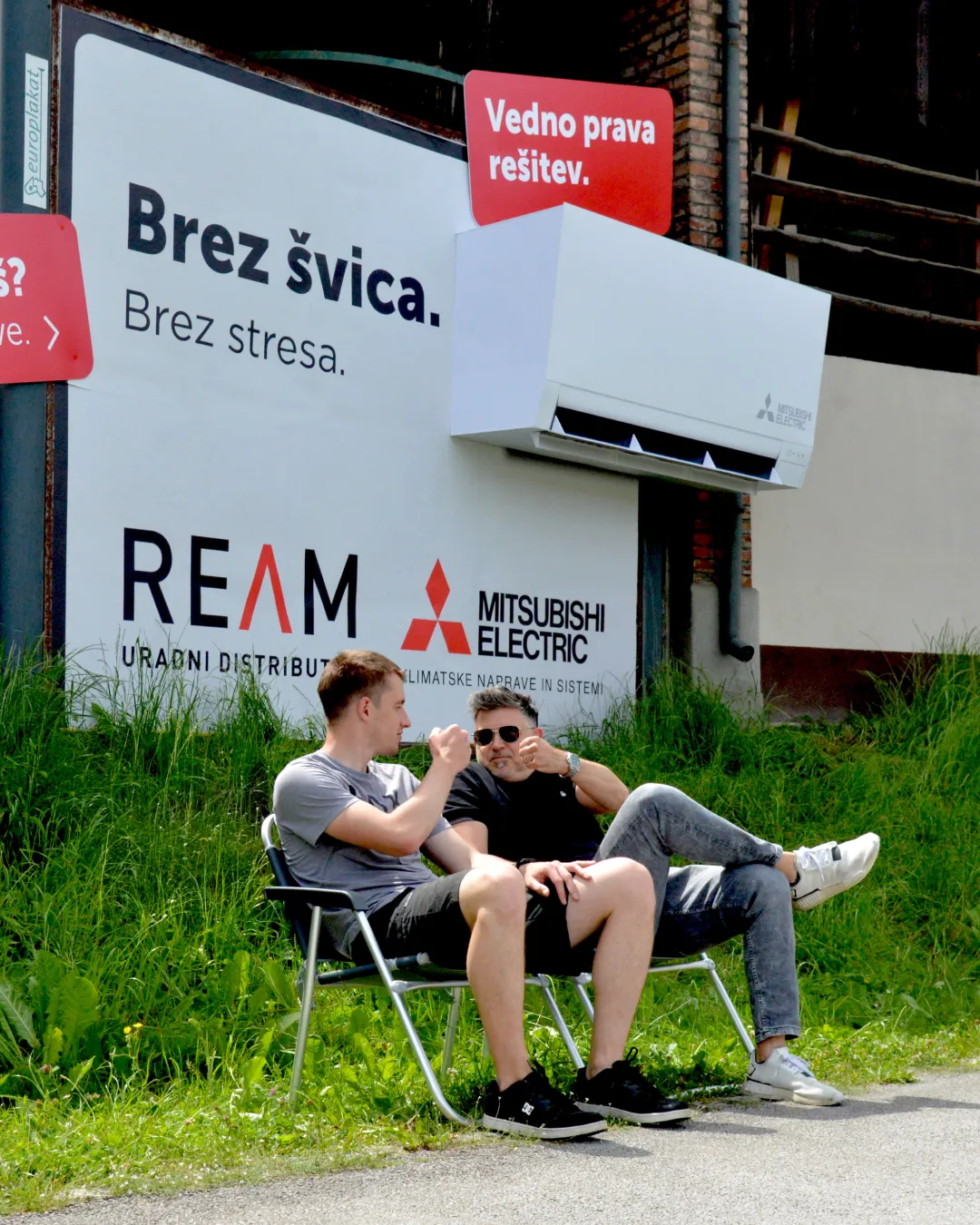 Pristop kampanje Brez švica, brez stresa