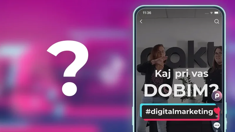 Kaj lahko podjetje pridobi z omrežjem, kot je TikTok?